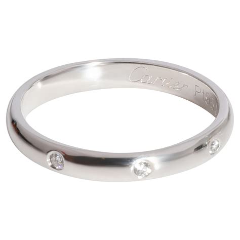 cartier love wedding band platinum|cartier love 950 platinum band.